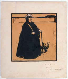 Portret van koningin Victoria met hond