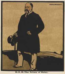 Twaalf portretten: Z.K.H. De Prins van Wales door William Nicholson
