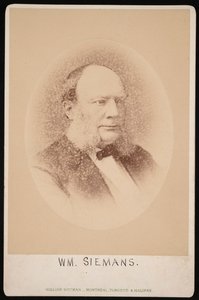 Portret van Carl Wilhelm Siemens 1823-1883, voor 1876