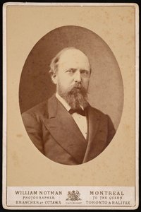 Portret van Othniel Charles Marsh 1831-1879, circa 1875 door William Notman