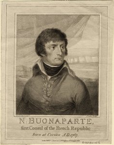 Napoleon Bonaparte als Eerste Consul van Frankrijk, 1801