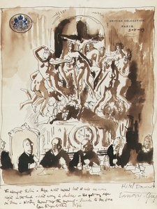 Op de Vredesconferentie, Parijs