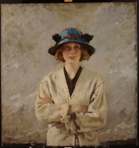 Meisje met een blauwe hoed, 1912