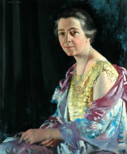 Mevrouw Thomas Howarth, 1926 door William Orpen