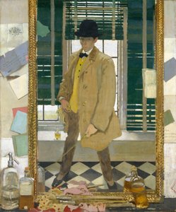 Zelfportret, c.1910 door William Orpen