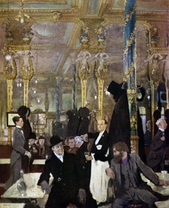 Het Café Royal, Londen, 1912