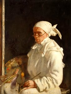 De Schilder: Zelfportret met Bril, 1907