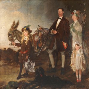 De familie Vere Foster door William Orpen