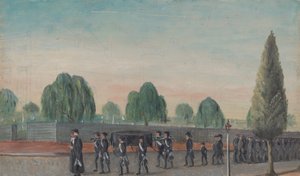 Begrafenisstoet voor Volwassenen, 1870s door William P. Chappel