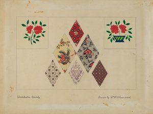 Gedrukte Quiltpatronen door William P. Shearwood
