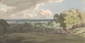Uitzicht over de Theems vanuit Greenwich Park door William P. Sherlock