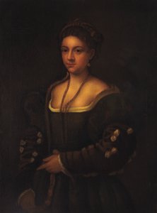 Zonder titel La Bella, ca. 1852 door William Page