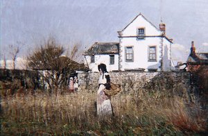 Landschap, Het Witte Huis, c.1880 door William Page Atkinson Wells