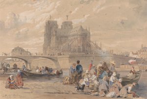 Notre Dame, Parijs door William Parrott