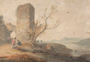 Figuren bij een Verwoeste Boog door William Payne