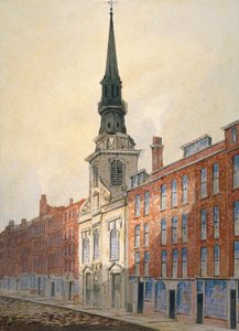 Kerk van St. Martin binnen Ludgate en Ludgate Hill, City of London, 1815 door William Pearson