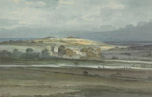 Vanaf Boxley Hill bij Maidstone door William Pearson