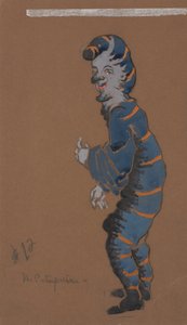 Rups kostuumontwerp voor Alice in Wonderland