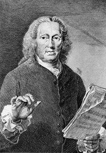 Richard Leveridge door William Pether