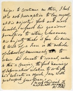 Brief van William Pitt aan de hertog van Newcastle, Hayes, 23 oktober 1759 door William Pitt