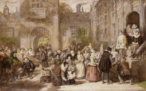 Volwassen worden in de oude tijd, 1907 door William Powell Frith