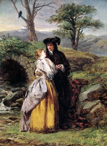 De verloofde van Lammermoor, geïnspireerd door de opera van Gaetano Donizetti door William Powell Frith