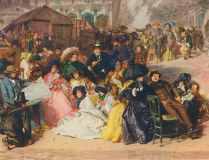 Ramsgate Sands, 1854, 1948 door William Powell Frith