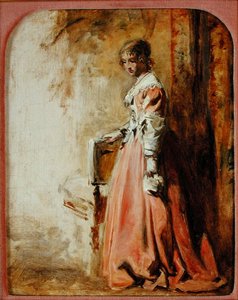 De roze jurk door William Powell Frith