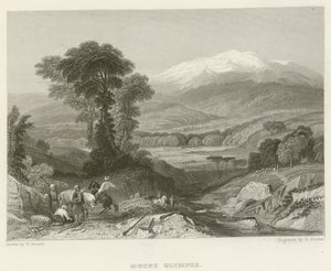 De berg Olympus door William Purser
