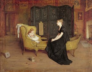 Haar idool, c.1868-70