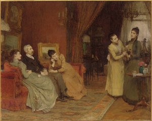 Portret van de Familie Joseph, 1890 door William Quiller Orchardson