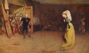 Talbot en de Gravin van Auvergne, 1875 door William Quiller Orchardson