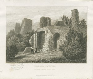 Kasteel Dudley - De Keep: gravure, nd [c1831] door William Radclyffe