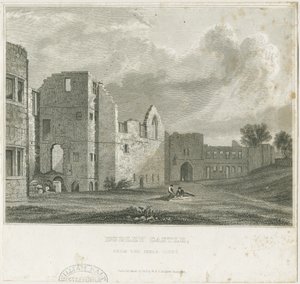Dudley Castle - De Donjon door William Radclyffe