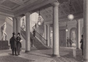 Hal van de Athenaeum Club, Westminster, Londen door William Radclyffe