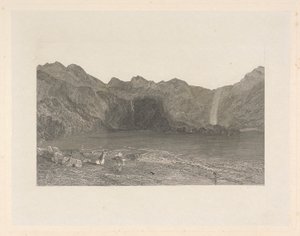 Keswick Meer, Cumberland door William Radclyffe