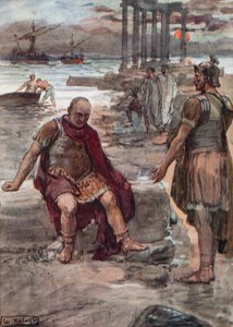 De verbannen Marius te midden van de ruïnes van Carthago