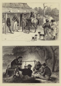 Bush Leven in Queensland door William Ralston