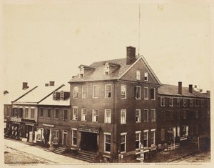Marshall House, Alexandria, Virginia, augustus 1862