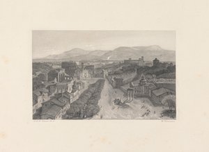 Het Romeinse Forum vanaf de Toren van het Capitool