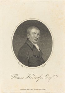 Thomas Holcroft door William Ridley after Samuel Drummond
