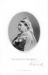 Koningin Victoria, koningin van het Verenigd Koninkrijk van Groot-Brittannië en Ierland, 1899 door William Roffe