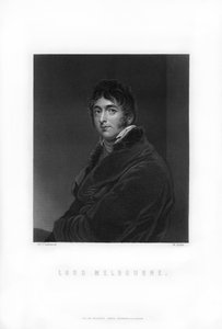 William Lamb, 2e Burggraaf Melbourne, Britse Whig staatsman en premier, 1893