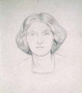 Portret van mevrouw Max Beerbohm