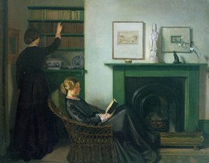 De Browning-lezers door William Rothenstein