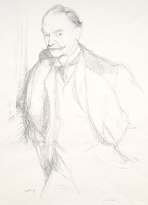 Thomas Hardy, 1897 door William Rothenstein