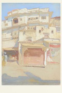 Udaipur door William Rothenstein