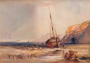 Strandscène, c1840