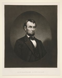 Abraham Lincoln door William Sartain