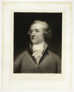 Portret van Alexander Hamilton door William Sartain